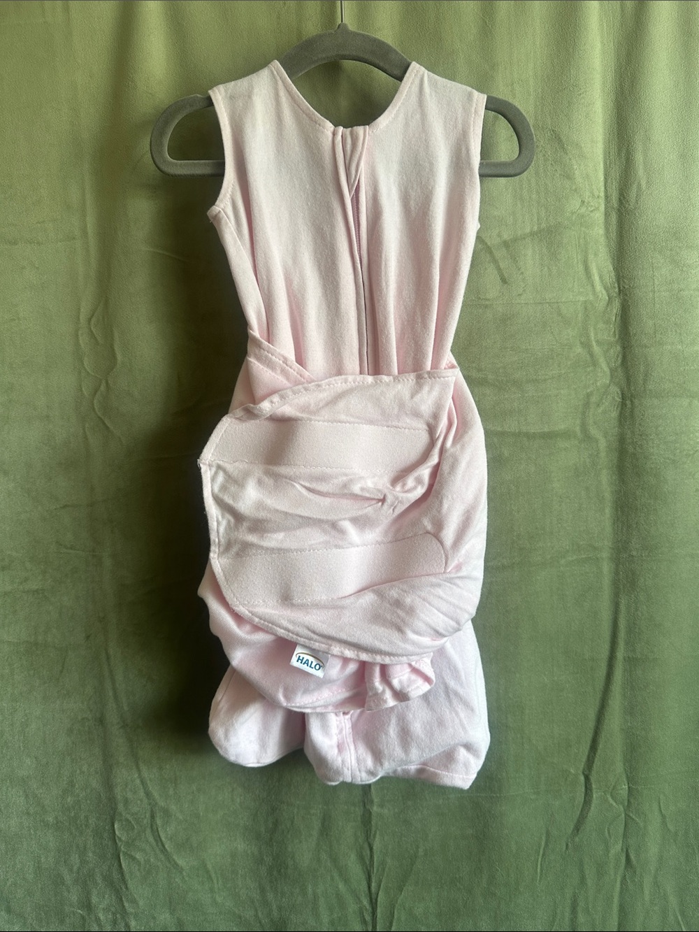 #986 Halo Light Pink Sleep Sack Swaddle